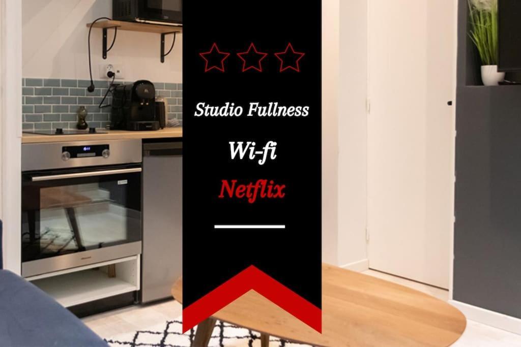 Duplex Studio Fullness - Proche Gare - Wifi Amiens Exterior photo